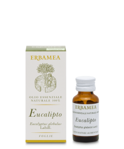 Olio Essenziale di Eucalipto 10ml foglie (Eucalyptus globulus) Erbamea