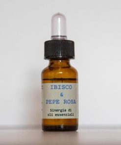 Officina Umbra olio essenziale Ibisco e Pepe Rosa ml. 10