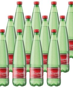 Acqua Ferrarelle Effervescente Naturale 1 lt x 12 plastica